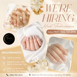 Forever Nails - JOIN THE FOREVER NAILS FAMILY!
At Forever Nails, we believe great work starts with a great team. We're looking for passionate, talen