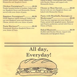 A-1 Pizza House - Menu Page 3