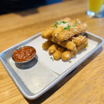 BJ's Restaurant & Brewhouse - Mozzarella Sticks - American Near Me - San Jose, California BJ's Restaurant & Brewhouse - Mozzarella Sticks - American Near Me - San Jose, California
