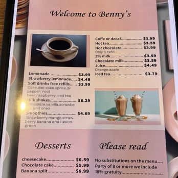 Benny's - Breakfast & Brunch Near Me - Big Bear Lake, California