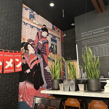 Menya Shono - Mural inside - Ramen Near Me - Union City, California Menya Shono - Mural inside - Ramen Near Me - Union City, California
