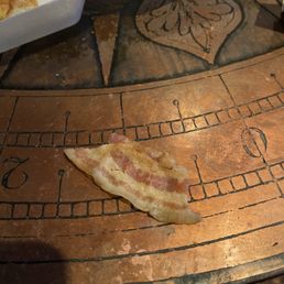 Raw bacon