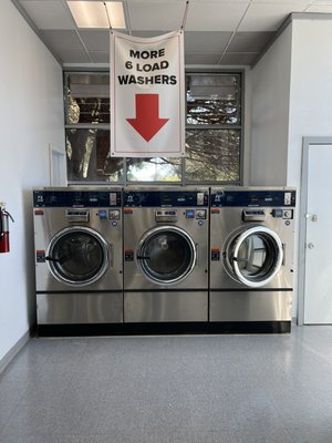 Self-Serve in Mountain View - Fresh & Clean Laundromat – Serving You Since 2016
Doing laundry has never been easier! Since 2016, we’ve been providing a clean, convenient, and reliable space to get your laundry done hassle-free. Our washers and dryers can handle anything from a single load to six at a time—perfect for small batches or big laundry days.
We accept cash, credit/debit cards and, of course, ApplePay, GooglePay, and SamsungPay! While your clothes get fresh and clean, enjoy free Wi-Fi to stream your favorite show or dive into a good book.
Stop by and make laundry day a little easier! Self-Serve in Mountain View - Fresh & Clean Laundromat – Serving You Since 2016
Doing laundry has never been easier! Since 2016, we’ve been providing a clean, convenient, and reliable space to get your laundry done hassle-free. Our washers and dryers can handle anything from a single load to six at a time—perfect for small batches or big laundry days.
We accept cash, credit/debit cards and, of course, ApplePay, GooglePay, and SamsungPay! While your clothes get fresh and clean, enjoy free Wi-Fi to stream your favorite show or dive into a good book.
Stop by and make laundry day a little easier!