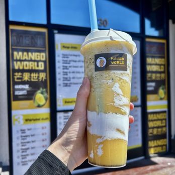Mango World - Passionfruit swirl - Desserts Near Me - Las Vegas, Nevada