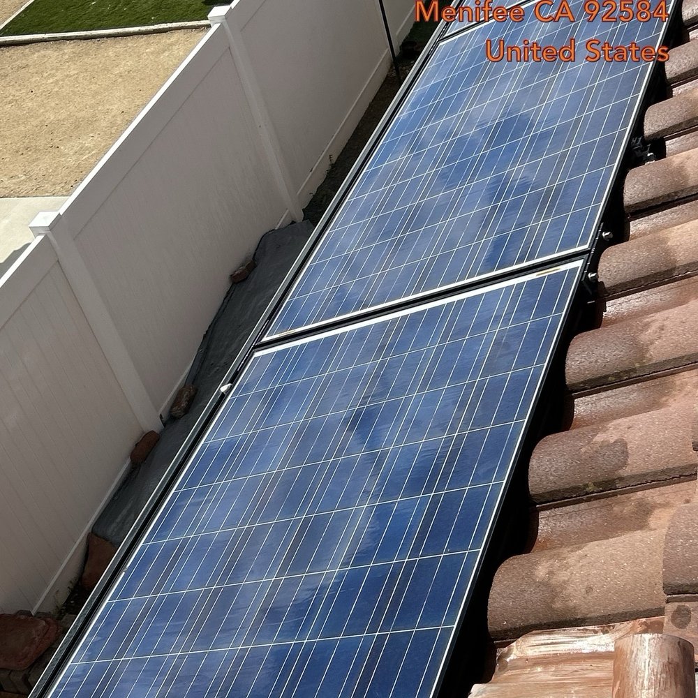 Veteran Solar Panel Cleaning - After - Solar Panel Cleaning Near Me