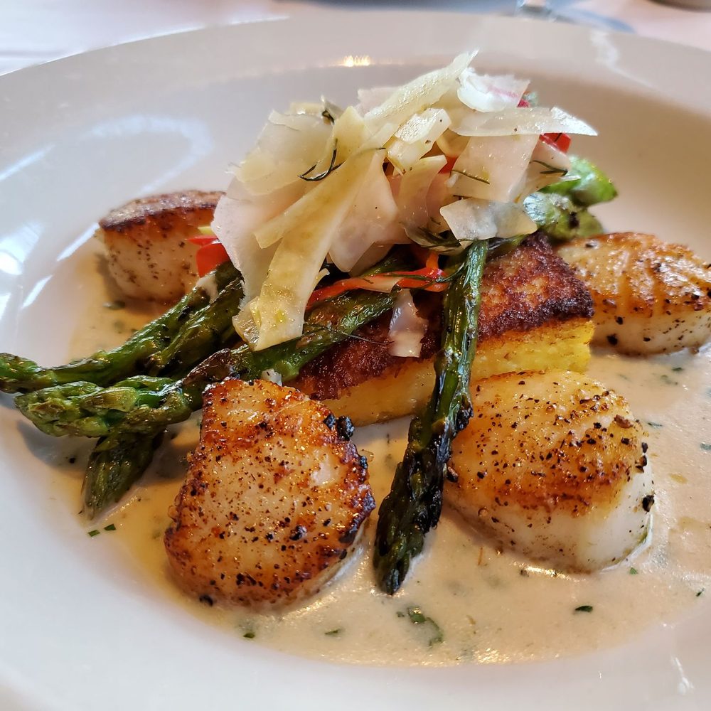 Bloomsbury Bistro - Amazing scallops - New American Near Me - Raleigh, North Carolina Bloomsbury Bistro - Amazing scallops - New American Near Me - Raleigh, North Carolina