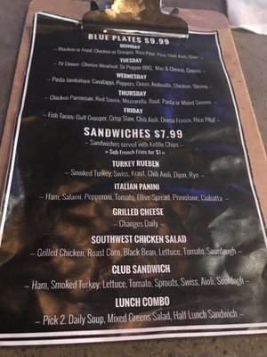 Menu photo 4 Local On Main Street Memphis, TN
