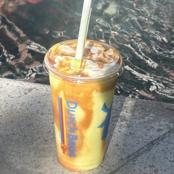 Dutch Bros Coffee - Green Apple Smoothie w/Caramel added :) - Coffee & Tea Near Me - Los Angeles, California