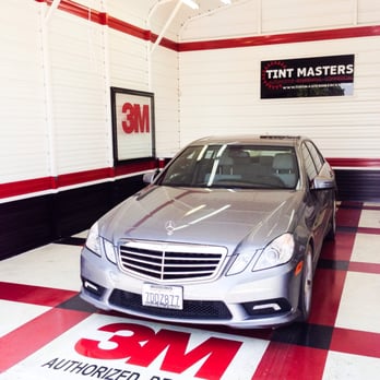 Tint Masters - Mercedes is getting ready for a Crystalline tint job. 40% 70% - Auto Glass Services Near Me - Merced, California