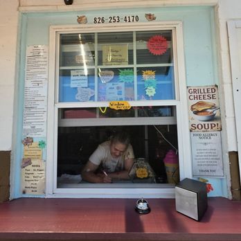 JT’s IceCream Shop - The owner taking down an order. - Ice Cream & Frozen Yogurt Near Me - Cloverdale, Virginia