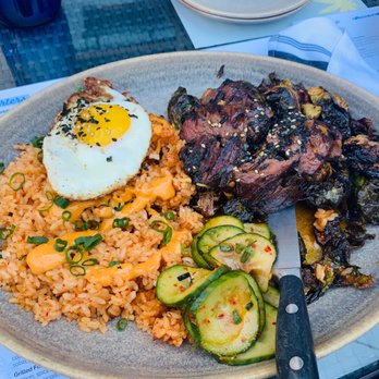 Pacific Catch - Korean BBQ Bowl Steak or Ribs - Seafood Near Me - Cupertino, California