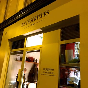 Les Déserteurs - Les déserteurs - Devanture - French Near Me - Paris, 75