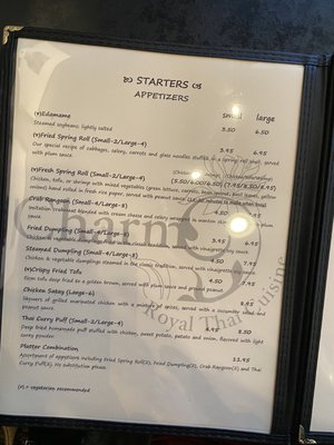 Menu photo 4 Charm Thai Cuisine Warr Acres, OK