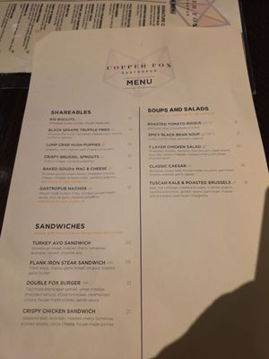 Menu photo 3 Copper Fox Gastropub Chicago, IL