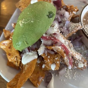 Cocina 35 - Portion of Chilaquiles included with Tochomorocho - Mexican Near Me - San Diego, California Cocina 35 - Portion of Chilaquiles included with Tochomorocho - Mexican Near Me - San Diego, California