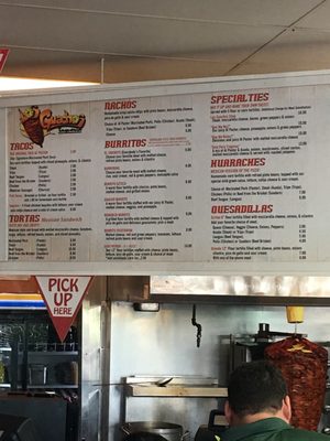 Menu photo 2 Los Guachos Taqueria Columbus, OH