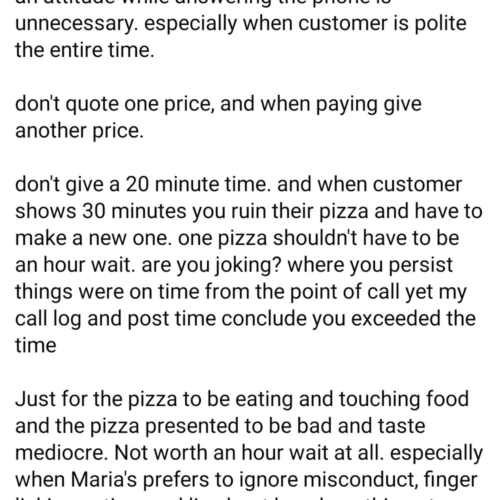 Maria's Pizza Peru - When I posted - Italian Near Me - Peru, Illinois