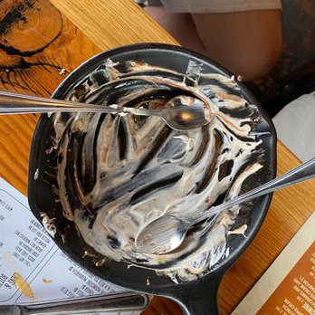 Crooked Pint Ale House - Remnants of cookie & ice cream dessert shared by teens - Pubs Near Me - Duluth, Minnesota