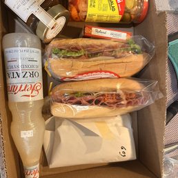 These are the small sandwiches! Excited to pick up a few specialty items! These are the small sandwiches! Excited to pick up a few specialty items!