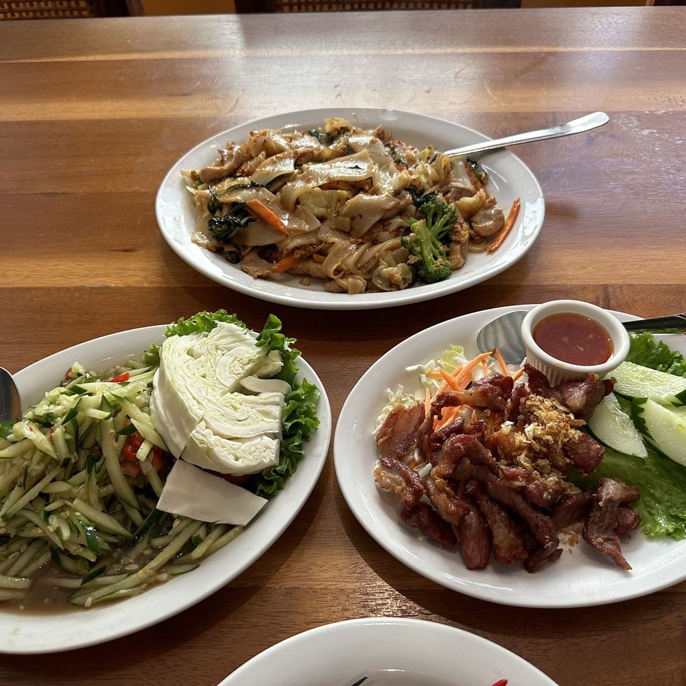 Red Elephant - Pork Jerky, Cucumber Salad, and Pad Kee Mao - Thai Near Me - Honolulu, Hawaii Red Elephant - Pork Jerky, Cucumber Salad, and Pad Kee Mao - Thai Near Me - Honolulu, Hawaii