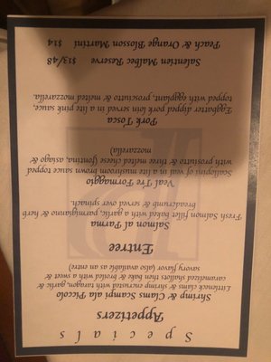 Menu photo 4 Piccolo's Mineola, NY Menu photo 4 Piccolo's Mineola, NY