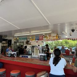 White Turkey Drive-In - Counter is very cool and unique