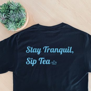 TranquiliTea - Back of our first shirts. - Coffee & Tea Near Me - Palm Harbor, Florida TranquiliTea - Back of our first shirts. - Coffee & Tea Near Me - Palm Harbor, Florida