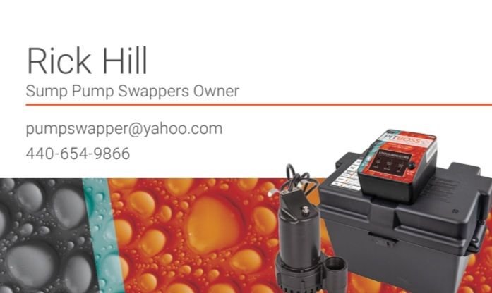 Slide of Sump Pump Swappers