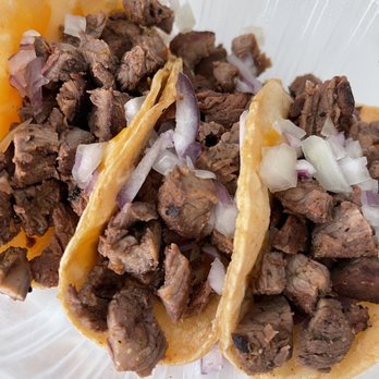 Cenote Grill - two tacos with meat and onions - Mexican Near Me - Escondido, California Cenote Grill - two tacos with meat and onions - Mexican Near Me - Escondido, California
