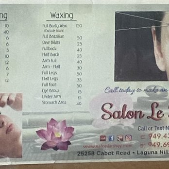 Salon Le Shey - Hair Salons Near Me - Laguna Hills, California