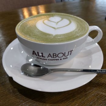 All About Cha- Norman - Another fan favorite! Green tea latte - Coffee & Tea Near Me - Norman, Oklahoma