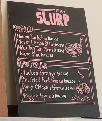 Menu photo 2 Slurp Shop Alameda, CA