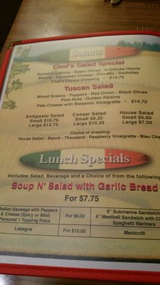 Menu photo 8 Guy's Italian Restaurant Banning, CA Menu photo 8 Guy's Italian Restaurant Banning, CA