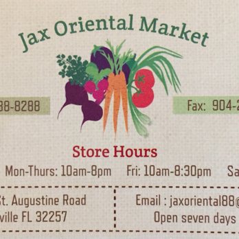 Jax Oriental Market - Grocery Near Me - Jacksonville, Florida Jax Oriental Market - Grocery Near Me - Jacksonville, Florida