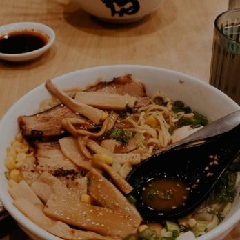 Kashiwa Ramen - Garlic ramen with bamboo. - Ramen Near Me - Costa Mesa, California Kashiwa Ramen - Garlic ramen with bamboo. - Ramen Near Me - Costa Mesa, California