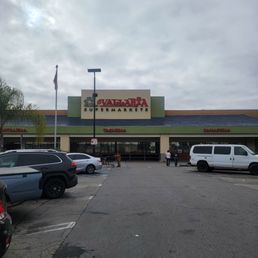 Exterior outside entrance of Vallarta Supermarkets - Outside - Escondido, California Exterior outside entrance of Vallarta Supermarkets - Outside - Escondido, California