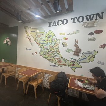 Taco Town - decor and wall mural - Mexican Near Me - Baltimore, Maryland Taco Town - decor and wall mural - Mexican Near Me - Baltimore, Maryland