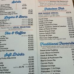 Brixham Fish & Chips - Menu