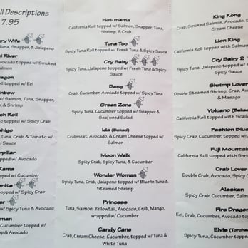 Sushi Go - Special Roll Description - Japanese Near Me - Flower Mound, Texas Sushi Go - Special Roll Description - Japanese Near Me - Flower Mound, Texas