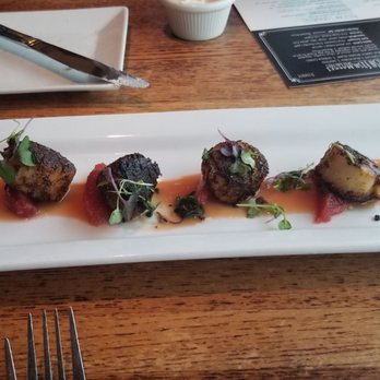 Rusty Pelican - Blackened Scallops - Seafood Near Me - Tampa, Florida Rusty Pelican - Blackened Scallops - Seafood Near Me - Tampa, Florida