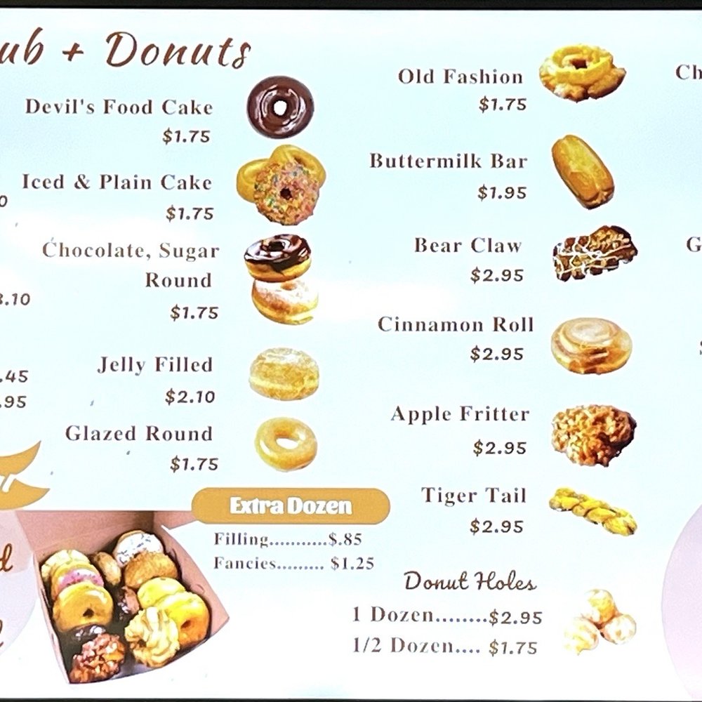 Sub & Donut - Menu - Donuts Near Me - Fontana, California Sub & Donut - Menu - Donuts Near Me - Fontana, California