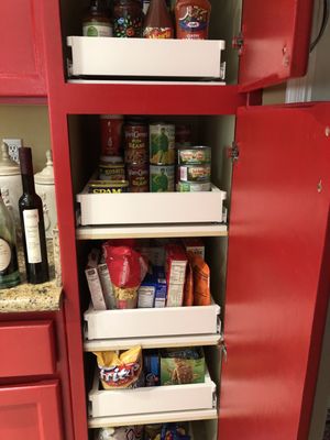 Photo of Ez Roll-Out Drawers - Las Vegas, NV, US. After pantry