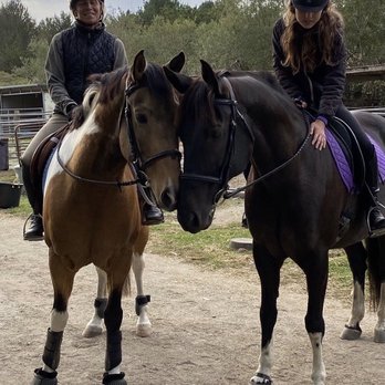 Pacifica Equestrian Center - Pepper and Rio are best buddies! - Horseback Riding Near Me - Pacifica, California
