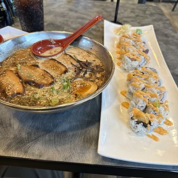 Shiromaru - Black (garlic) Kontotsu and Spicy Sushi - Ramen Near Me - Troy, Michigan Shiromaru - Black (garlic) Kontotsu and Spicy Sushi - Ramen Near Me - Troy, Michigan