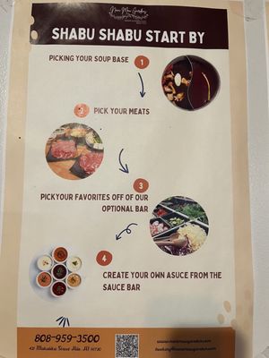 Menu photo 2 Shabu Shabu Hot Pot Hilo, HI Menu photo 2 Shabu Shabu Hot Pot Hilo, HI
