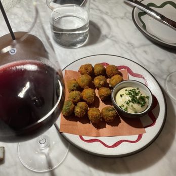 Forsythia - Fried olives - Italian Near Me - New York, New York