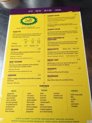 Menu photo 3 Lupi's Pizza Pies Ooltewah, TN