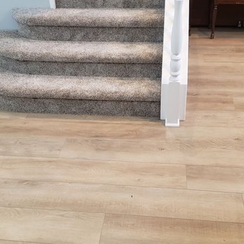 OP Flooring - a dog sitting on the stairs - Flooring Near Me - Murrieta, California