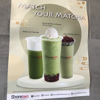 Sharetea - Matcha - Bubble Tea Near Me - Aiea, Hawaii
