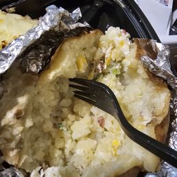 Loaded baked potato was Mmm... good. Loaded baked potato was Mmm... good.